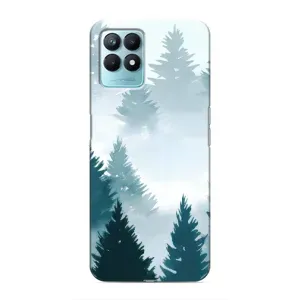 Летний Чехол на Realme NARZO 50 (Горный лес)