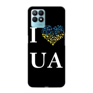 Силиконовый Чехол на Realme NARZO 50 (Я-Украина) (I Love UA)