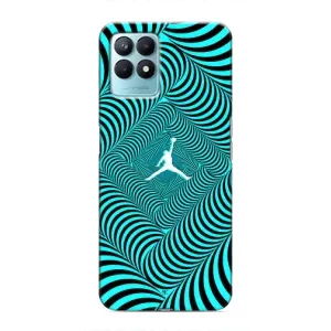 Силиконовый Чехол Nike Air Jordan на Реалми Нарзо 50 (Jordan)
