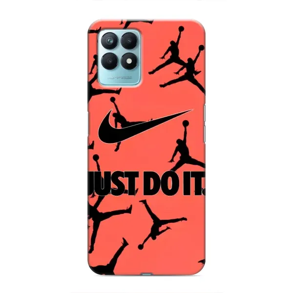 Чехол с рисунком «Just Do It» для Realme NARZO 50 Чехол с рисунком «Just Do It» для Realme NARZO 50
