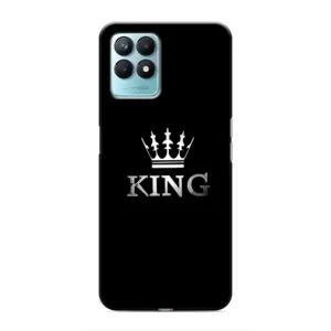 Чохол (Корона на чорному фоні) для Реалмі Нарзо 50 (KING)