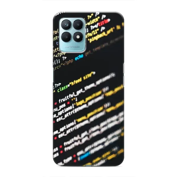 Чехол с рисунком «Код» для Realme NARZO 50 Чехол с рисунком «Код» для Realme NARZO 50