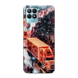 Чехлы на Новый Год Realme NARZO 50 (Кока Кола)