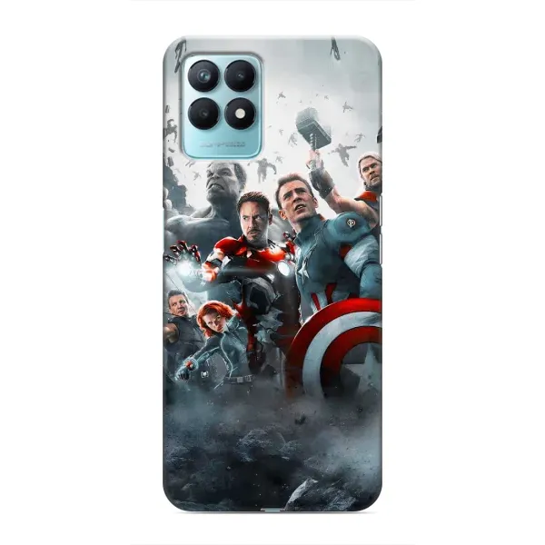 Чохол з малюнком «Команда марвел» для Realme NARZO 50