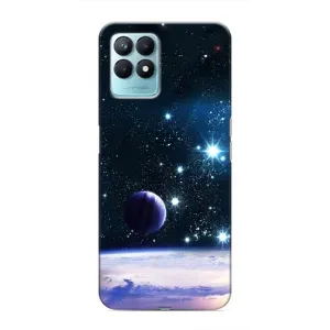 Чохол (ТПУ) з планетами на Realme NARZO 50 (Космічний вид)
