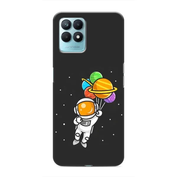 Чехол с рисунком «Космонавт с шариками» для Realme NARZO 50 Чехол с рисунком «Космонавт с шариками» для Realme NARZO 50