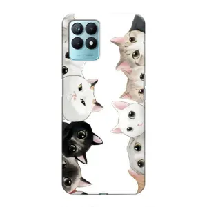 Силіконовий чохол з котиком для Realme NARZO 50 (Коти)