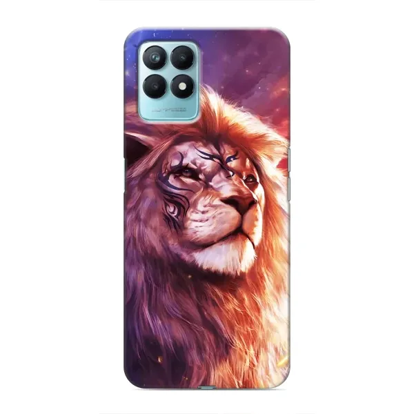 Чехол с рисунком «Красочный ЛЕВ» для Realme NARZO 50 Чехол с рисунком «Красочный ЛЕВ» для Realme NARZO 50