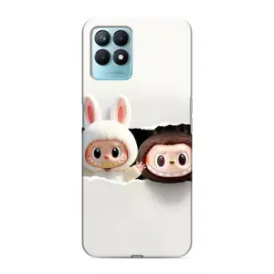 Чехол с принтом Лабубу для Realme NARZO 50 (Фигурки Labubu)