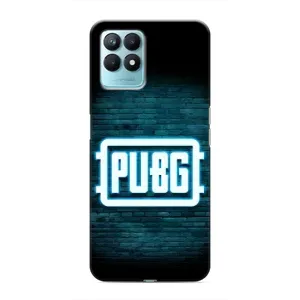 Чохол (TPU) з картинкою "Лого Пабг" на Реалмі Нарзо 50 (Лого PUBG)