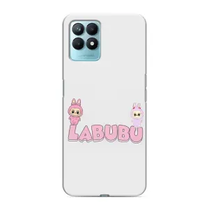 Чехол с принтом Лабубу для Realme NARZO 50 (Логотип Лабубу)