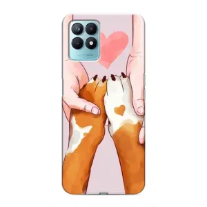 Чохол (ТПУ) Милі песики для Realme NARZO 50 (Любов до собак)