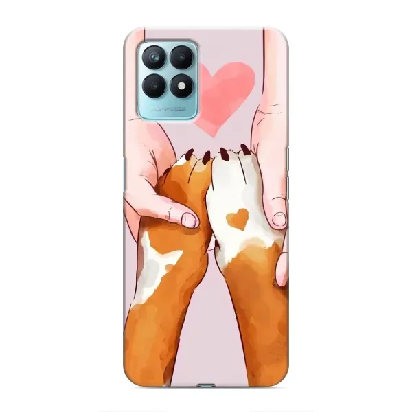 Чехол с рисунком «Любовь к собакам» для Realme NARZO 50 Чехол с рисунком «Любовь к собакам» для Realme NARZO 50