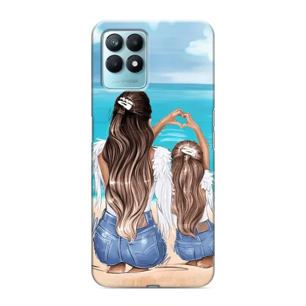Чехол с рисунком «Мама и дочь» для Realme NARZO 50 Чехол с рисунком «Мама и дочь» для Realme NARZO 50