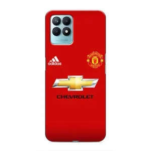 Силиконовые Чехлы принт Футбол на Realme NARZO 50 (Man United)