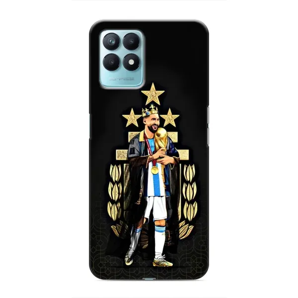 Чехол с рисунком «Месси король» для Realme NARZO 50 Чехол с рисунком «Месси король» для Realme NARZO 50