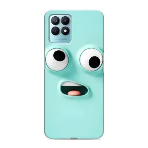 Чохли (ТПУ) (смішні стікери) для Realme NARZO 50 (Кумедне м'ятне обличчя)