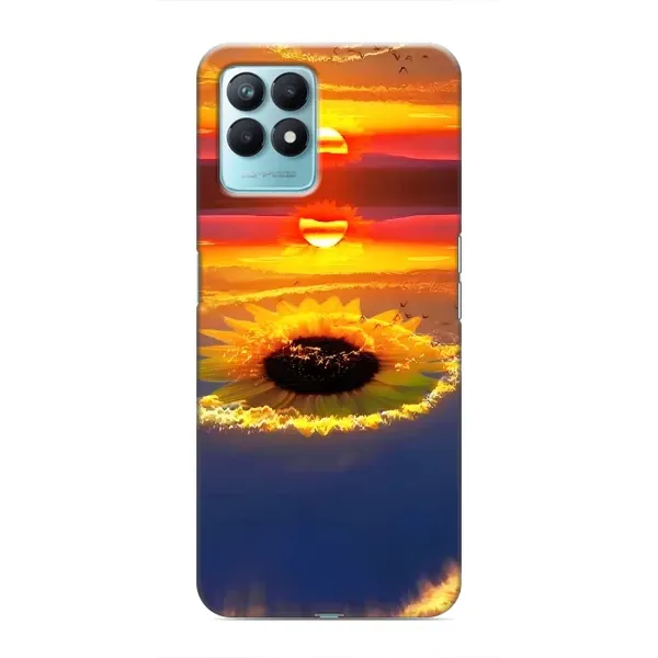 Чехол с рисунком «Небо подсолнух» для Realme NARZO 50 Чехол с рисунком «Небо подсолнух» для Realme NARZO 50