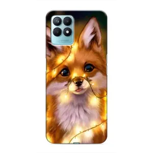 Чохол з Лисичкою для Realme NARZO 50 (Новорічне лисеня)