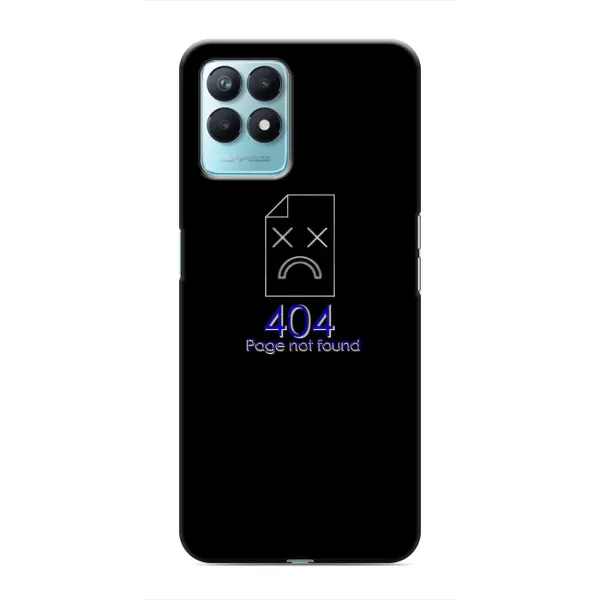 Чехол с рисунком «Ошибка 404» для Realme NARZO 50 Чехол с рисунком «Ошибка 404» для Realme NARZO 50