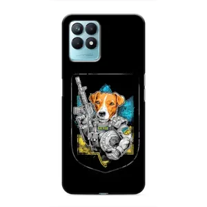 Чехол с принтом для Realme NARZO 50 (Патрон Воин)