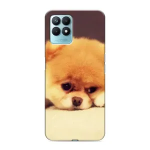 Чехол (ТПУ) Милые собачки для Realme NARZO 50 (Померанский шпиц)