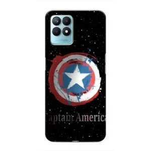 Чехол с Щитом Капитана Америки на Realme NARZO 50 (Щит Капитана)