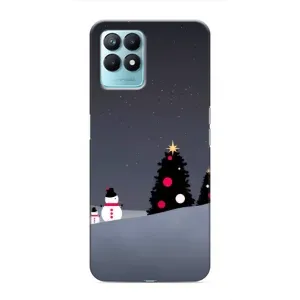 Чехлы на Новый Год Realme NARZO 50 (Снеговички)