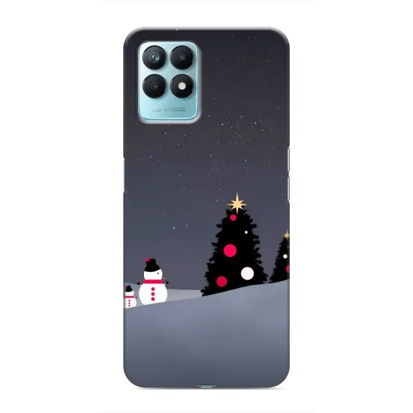 Чехол с рисунком «Снеговички» для Realme NARZO 50 Чехол с рисунком «Снеговички» для Realme NARZO 50