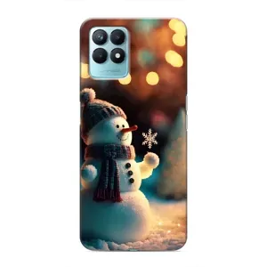 Чехлы на Новый Год Realme NARZO 50 (Снеговик праздничный)