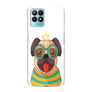 Бампер для Realme NARZO 50 з картинкою "Песики" (Собака Король)