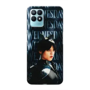 Чохол з картинкою Венсдей на Realme NARZO 50 (Вендсдей з ушками)