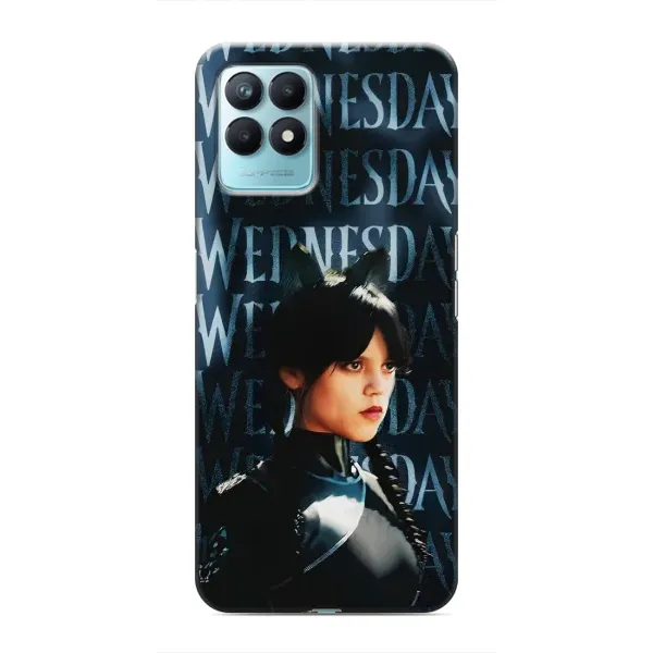 Чехол с рисунком «Уэнздей с ушками» для Realme NARZO 50 Чехол с рисунком «Уэнздей с ушками» для Realme NARZO 50