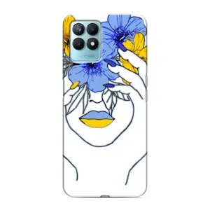 Чохол на Realme NARZO 50 (Український дизайн) (Українка на всю голову)