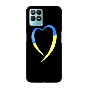Силиконовый Чехол на Realme NARZO 50 (Я-Украина) (Украинское сердце)
