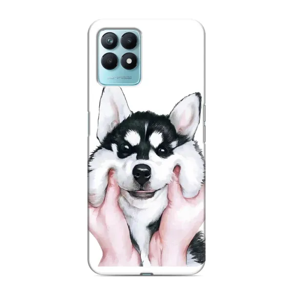Чехол с рисунком «Собака Хаски» для Realme NARZO 50 Чехол с рисунком «Собака Хаски» для Realme NARZO 50