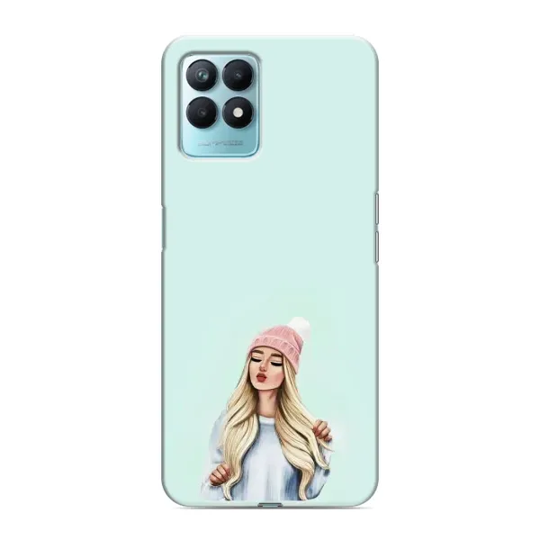Чехол с рисунком «В шапке» для Realme NARZO 50 Чехол с рисунком «В шапке» для Realme NARZO 50