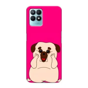 Чехол (ТПУ) Милые собачки для Realme NARZO 50 (Веселый Мопсик)