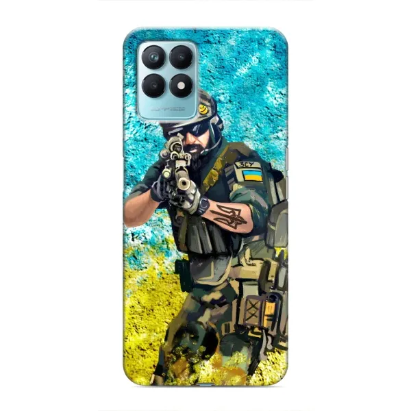 Чехол с рисунком «ЗСУ Воин» для Realme NARZO 50 Чехол с рисунком «ЗСУ Воин» для Realme NARZO 50