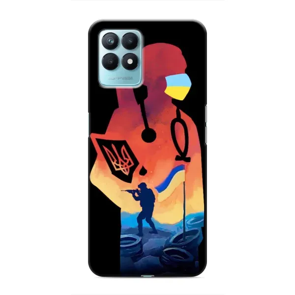 Чехол с рисунком «ЗСУ Врач» для Realme NARZO 50 Чехол с рисунком «ЗСУ Врач» для Realme NARZO 50