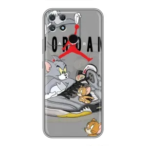 Силіконовый Чохол Nike Air Jordan на Реалмі Нарзо 50А (Air Jordan)