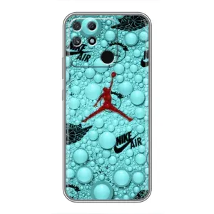 Силіконовый Чохол Nike Air Jordan на Реалмі Нарзо 50А (Джордан Найк)