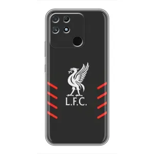 Силиконовые Чехлы принт Футбол на Realme NARZO 50A (Эмблема Liverpool)