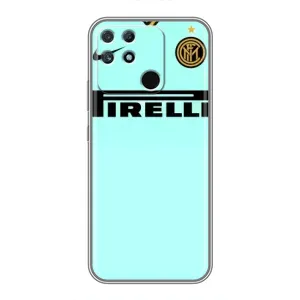 Силиконовые Чехлы принт Футбол на Realme NARZO 50A (Inter)