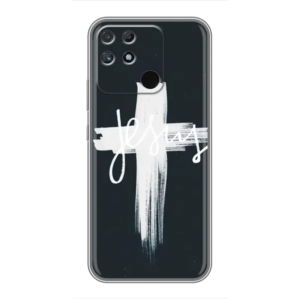 Чехол с рисунком «Jesus» для Realme NARZO 50A Чехол с рисунком «Jesus» для Realme NARZO 50A
