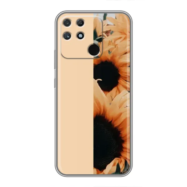 Чехол с рисунком «Красивые подсолнухи» для Realme NARZO 50A Чехол с рисунком «Красивые подсолнухи» для Realme NARZO 50A