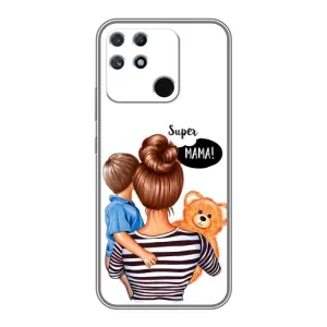Чехлы для МАМЫ на Realme NARZO 50A (Мама и сын)