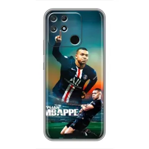 Чехол (TPU) с Футболистом на Realme NARZO 50A (MBAPPE)