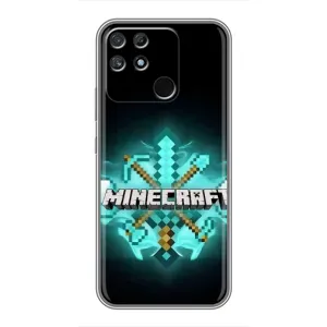 Чехол майнкрафт для Realme NARZO 50A (MineCraft 2)