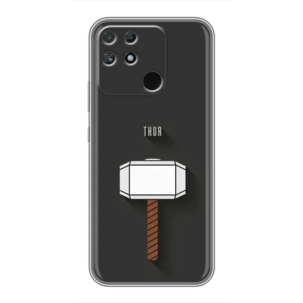 Чехол с рисунком «Молот Тора» для Realme NARZO 50A Чехол с рисунком «Молот Тора» для Realme NARZO 50A